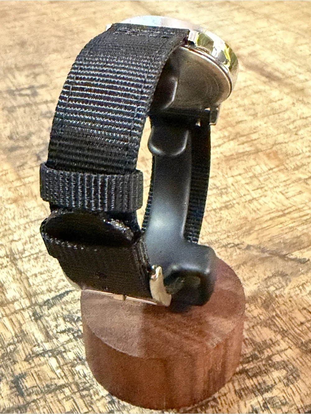 Timex Indiglo Men’s Watch - NEW Black Nylon Band + NEW Battery